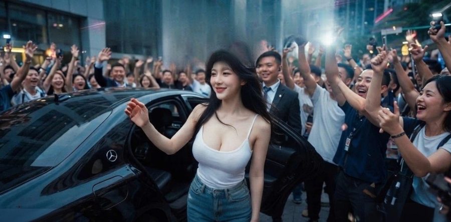 AI成人短剧 爱豆见面会 EP1-2极品长腿女神当众热吻粉丝 后台被肉棒猛操高潮内射 公开玩弄中出