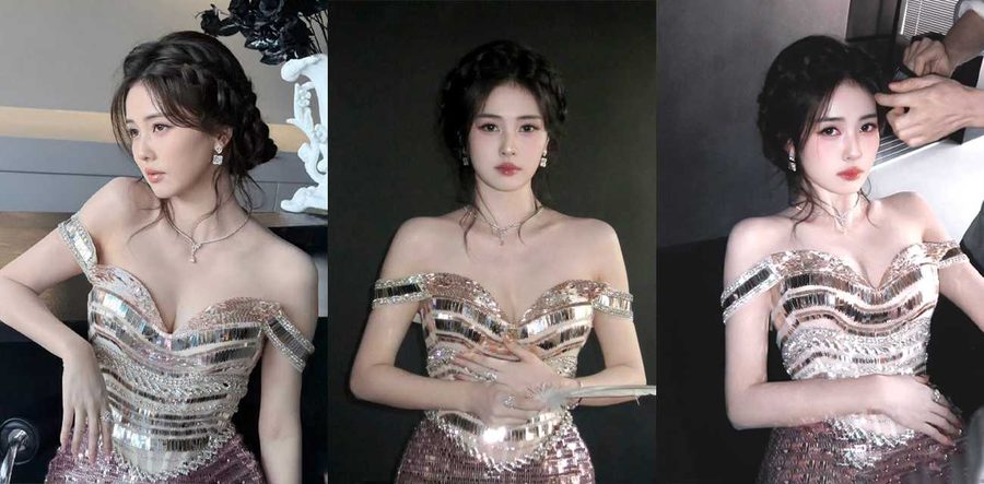 国民女神 白鹿 最新ai换脸福利 身穿西装短裙配黑丝与男明星王心悦疯狂乱搞