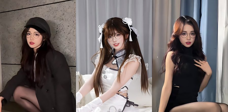 抖音网红 蛋挞小屁孩 冰糖小小酥 AI脱衣福利私拍 美乳酥胸白虎全裸诱惑