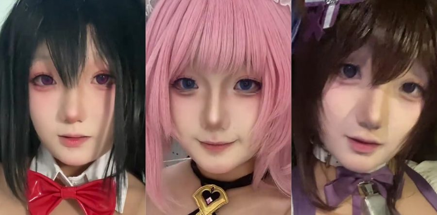 B站高颜值网红 邪恶小刺 私下定制福利 粉毛猫耳巨乳cosplay私房嫩穴特写诱惑合集