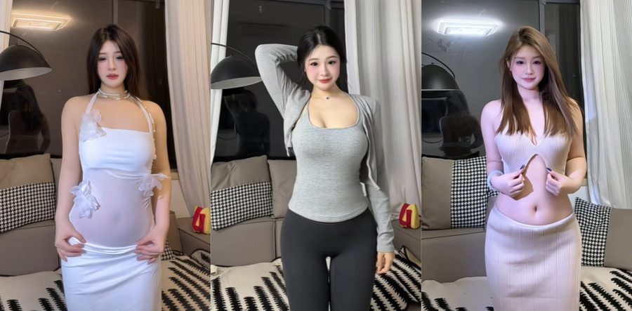 抖音网红咖喱鸡胸肉 肉肉妈妈M腿红逼道具深插骚舞高潮自拍定制福利流出