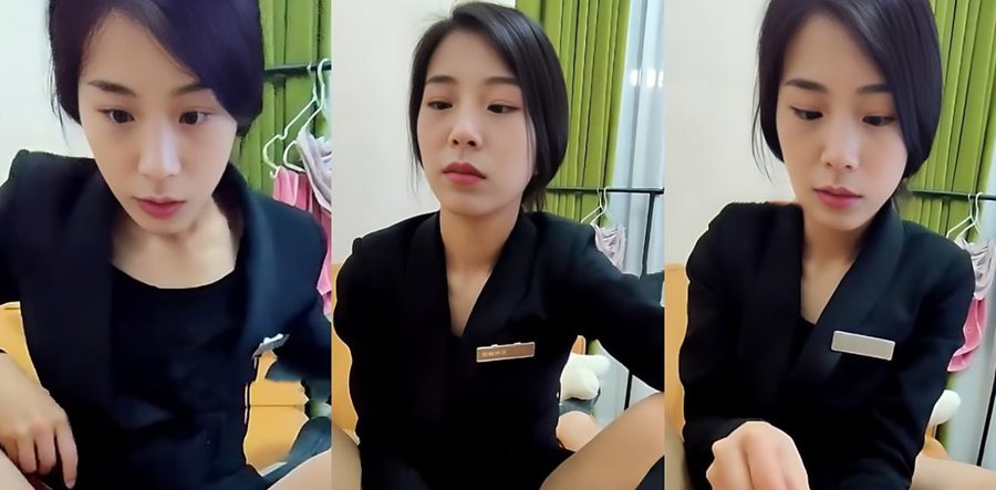 青岛销售经理邓文婷视频泄漏！长腿美女一脸不爽被狂干，最后内射完成交易！