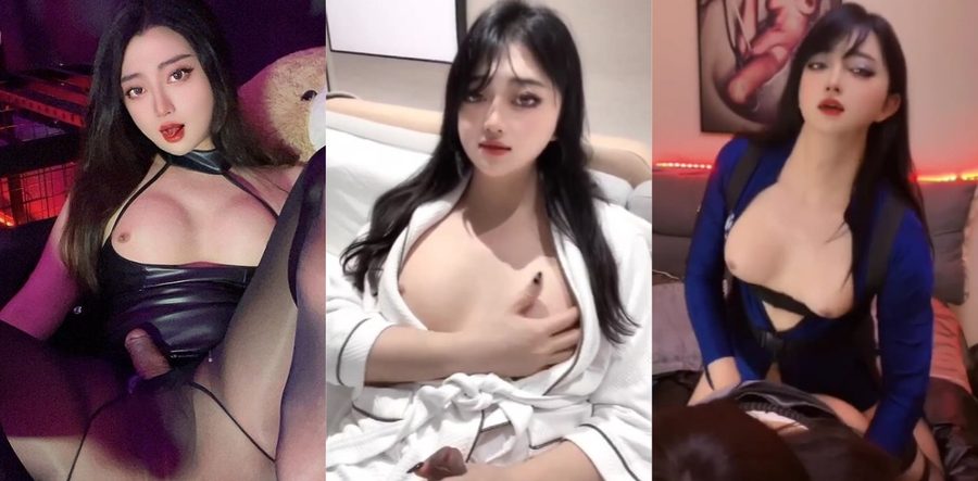 TS界极品伪娘沐娅最新合集 多套性感黑丝轮番轰炸 后入视角直击神秘后花园