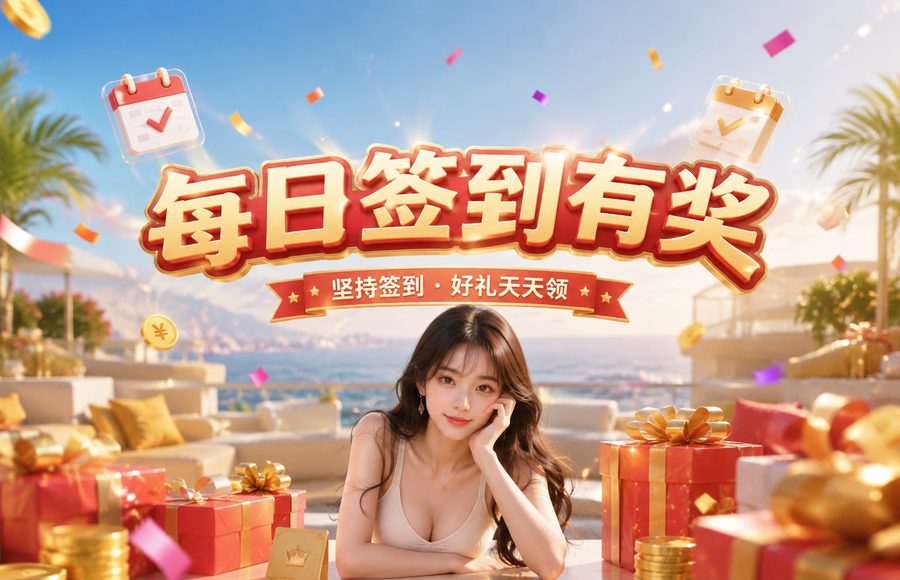 暑期活动来临，每日签到有奖！
