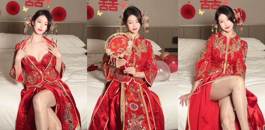伴郎团轮奸新娘 绿帽老公邀请多人玩弄 绝美新娘在新婚之夜遭伴郎团轮奸调教