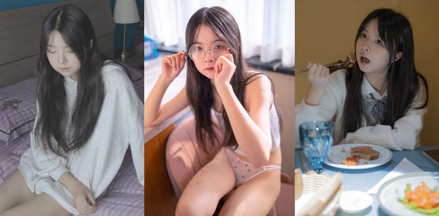 纯欲大学生林书辞反差SM调教炸裂曝光！精绝女王肥鲍女仆装被皮鞭抽臀红肿高清会员福利流出