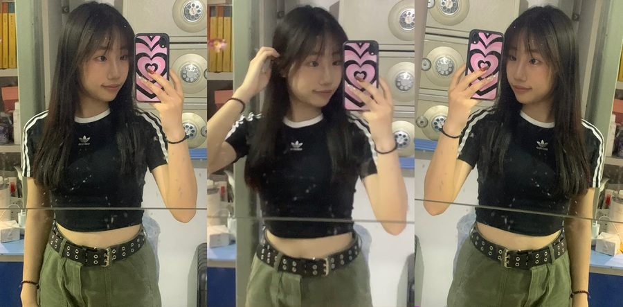 真实约炮 三叶草贫乳眼镜大学生妹 清纯学生妹一线天嫩穴无套内射到出血 太紧太刺激了！