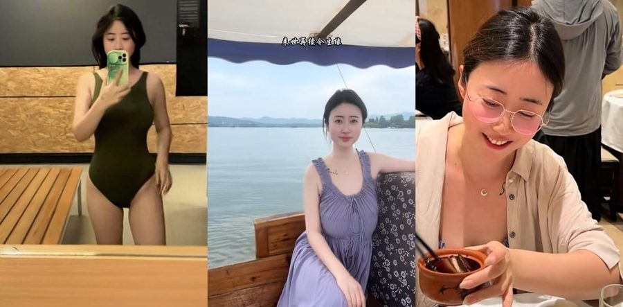抖音旅游博主水子在澳洲下海实锤，27W粉丝甜妹巨乳反差被金主爸爸狂操翻白眼高潮喷水母狗调教视频全网疯传