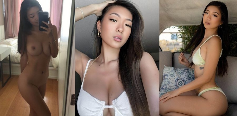美国华侨模特 Gloria 惊爆双重泄密 巨乳自拍揉奶自慰 男友后入爆操淫叫不断