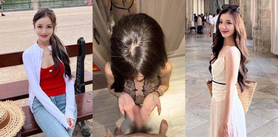 清纯女神彻底翻车！西班牙留学生张沐妍回国被富二代调教 道具自慰狂喷淫汁暴力打桩浪叫不停