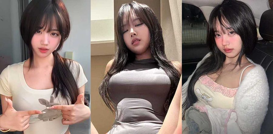 抖音网红喝多了就想兔自拍泄露！红色蕾丝情趣装巨乳晃荡 纯欲脸变骚货浪叫欠干！