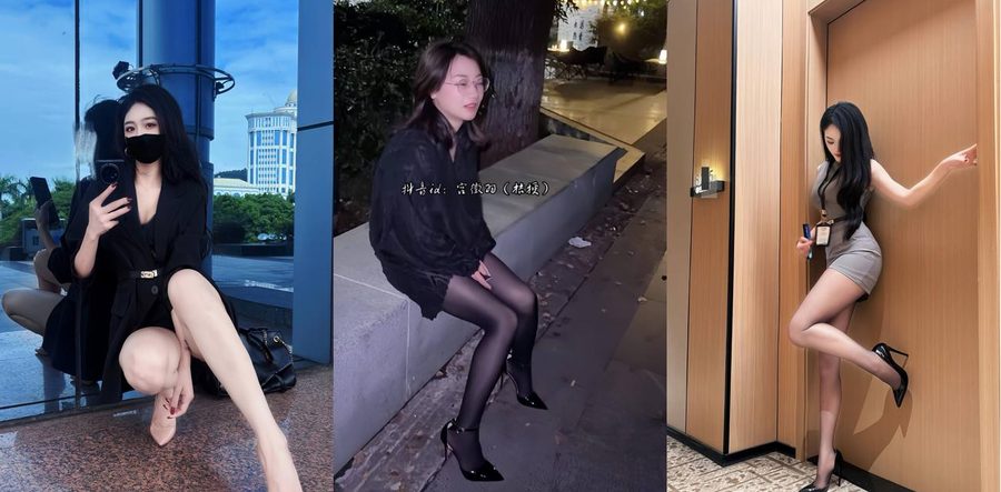 宫徵羽桔梗反差本色大爆料！清纯微密圈桔梗竟成黑丝脚奴母狗求操贱货，网友搜索量爆表