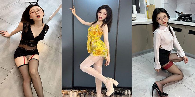一碗米反差福利姬事件，抖音高冷女神黑丝美腿大开被内射失控视频独家曝光！