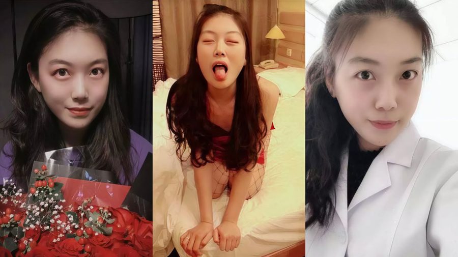 蜜月出轨炸了！湖南三甲医院美女医生林菲儿不雅视频流出 新婚蜜月就跟领导偷情被抓 在新婚喜房舔屌撅臀被领导猛干！