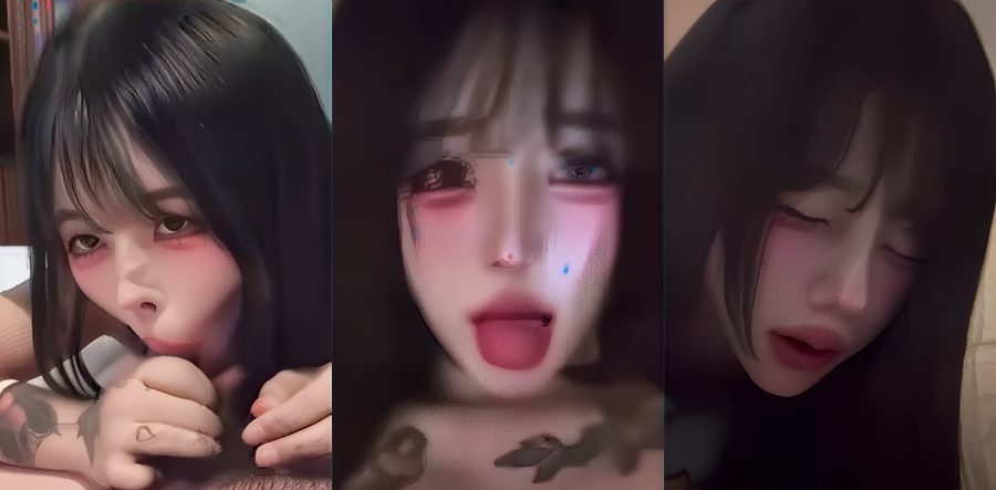 抖音高颜值反差婊符文女神 七七kitty 露脸口交被调教高潮 巨乳晃动不止