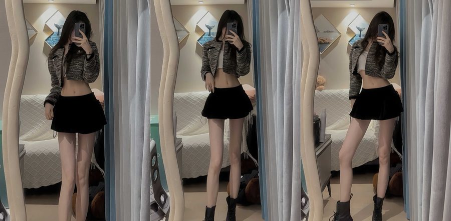 推特原创淫妻网黄小楼黑丝诱惑后入爆干！极品母狗穿黑丝高跟诱惑满满 无套后入手指插穴淫水狂喷