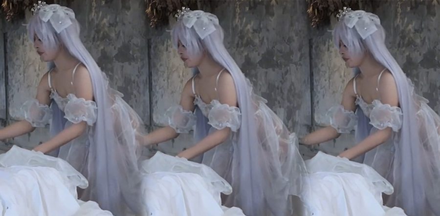 推特福利姬CosBlaster付费新作，胜利女神妮姬灰姑娘巨乳乳交无套性爱，超高还原度反差中出内射全过程曝光