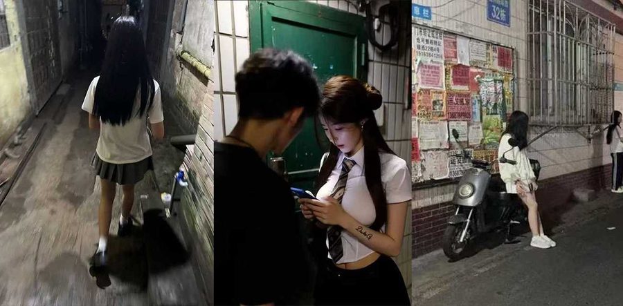 广西南宁青秀区埌西村二组 惊现200块钱最美站街女 扶贫全程实录流出！