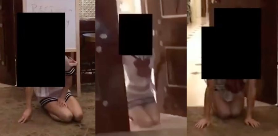 爱泼斯坦案中诡异照片 萝莉岛上穿着水手服下跪的少女 ！关于爱泼斯坦的吃人传闻最新照片曝光