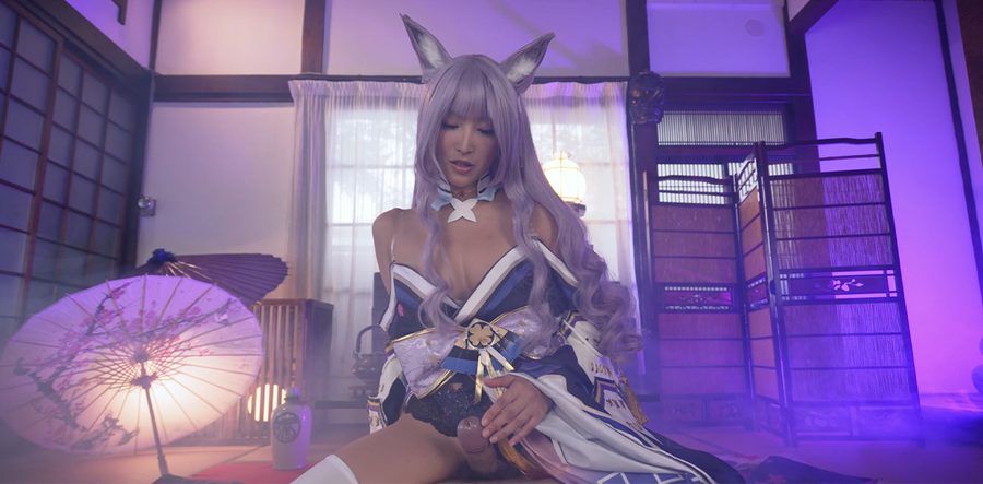 Cospuri兽耳 EmiriMomota-0511 兽耳女孩化身榨精魅惑女妖 主动索取女上位骑乘