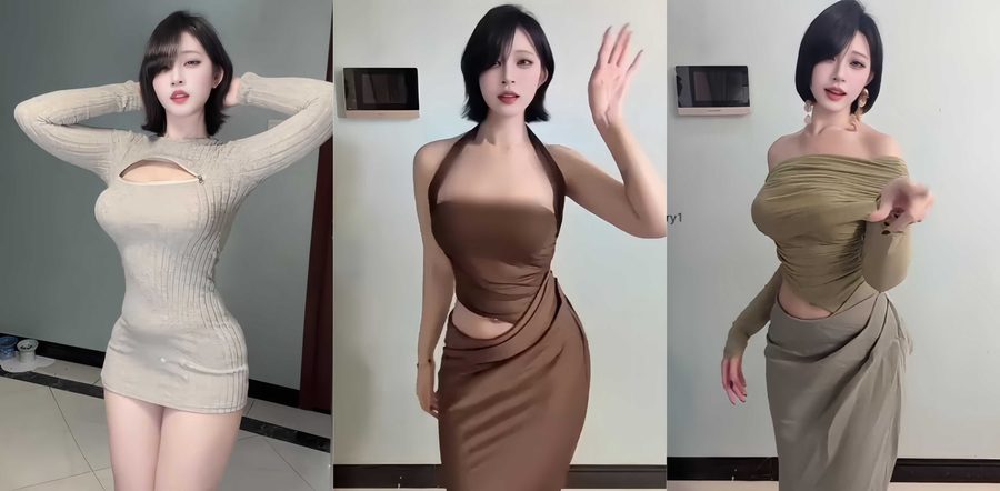 抖音200万粉丝网红鹅鹅大尺度在线热舞！丰乳肥臀身材顶级 假阳具自慰骚穴狂喷视频全网疯传！