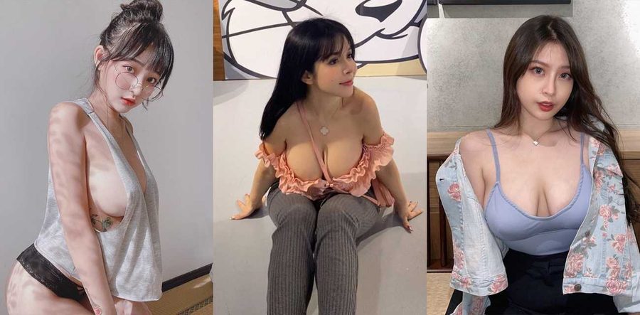 fKabuto 巨乳反差婊SM调教 黑丝项圈眼罩口球 玩到全身触电抖不停