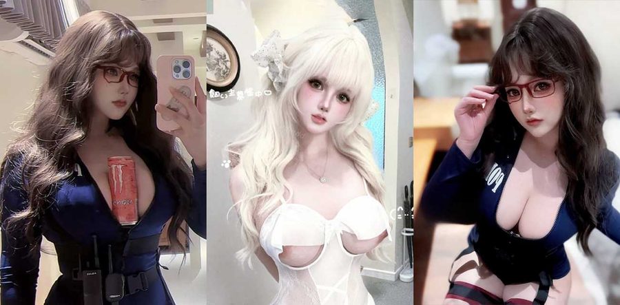 顶级九头身福利姬 G奶御姐祈愿铃自慰合集 美乳全开反差诱惑