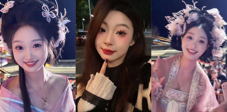 全网百万粉丝的河头老街不倒翁女孩孙鹤滋 被河头老街团长大叔李维金PUA拍下自慰视频裸照 全网曝光
