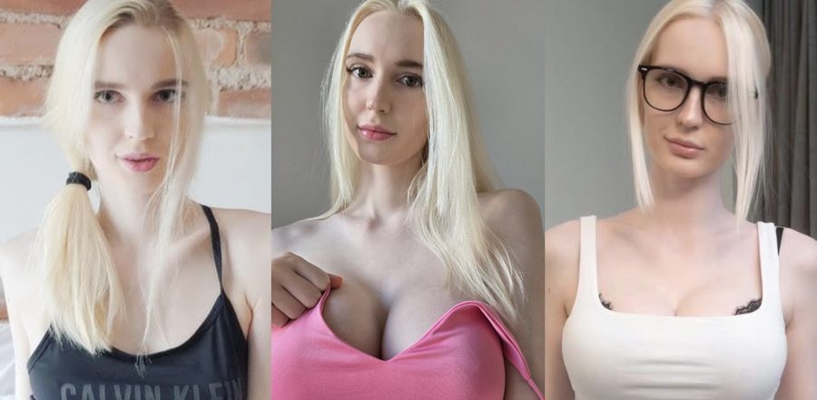 Onlyfans网黄shinaryen新作 欧美黑丝校服美女 无毛白虎粉嫩小穴被无套输出内射