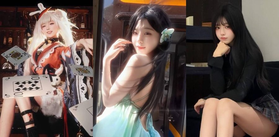 小米没脾气全裸照流出！抖音百万粉长腿御姐COSER清纯甜美人设崩塌，超绝身材被猛男操到喷水高潮视频疑似曝光