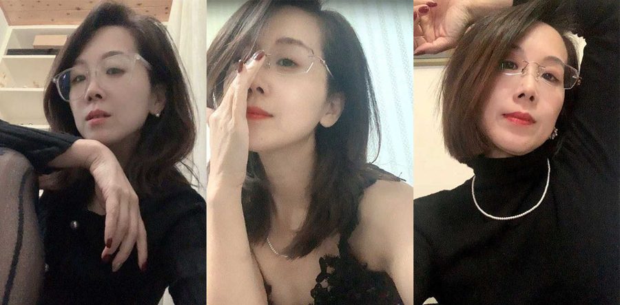安徽涡阳小学女校长权色交易视频曝光！端庄女神化身极致黑丝诱惑尤物，在家沙发被后入征服！