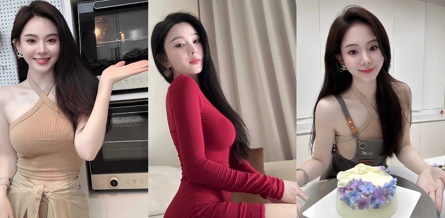 厨房里的贤妻荡妇 丽丽姐 老公掀衣揉双峰调情 跪地口交挑逗 大屌后入猛操骚穴内射