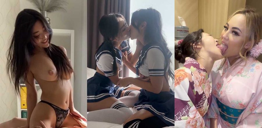 每日大赛｜OnlyFans日本95后女优水川堇新作！穿情趣水手服玩百合 紫薇喷水接吻互摸骚到爆炸！