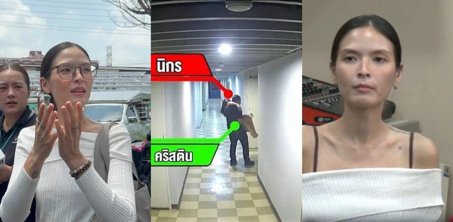 泰国女演员克莉丝汀过敏虚弱遭前救援人员性侵大瓜！睡衣被扒光私密部位偷拍 34岁尼功趁机狠操混血骚穴内射精液