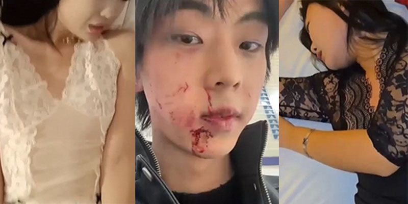 富婆包养健硕男模翻车惨案 极品肌肉男从狂野激情到嫌弃鲍鱼味重被毁容 反杀报复互相毁灭 顶级反差尺度爆表