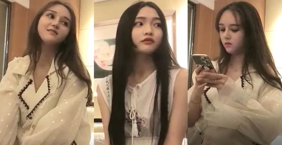 文轩探花 伙同女主播套路外围美女玩双飞  张开双腿持续输出浪叫