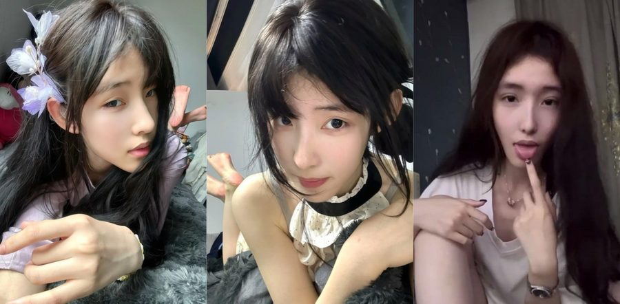 抖音清纯女神张人高挑身材爆炸颜值吸睛无数，金主重金定制私拍视频流出，白虎嫩妹私下反差自慰饥渴如母狗发情！