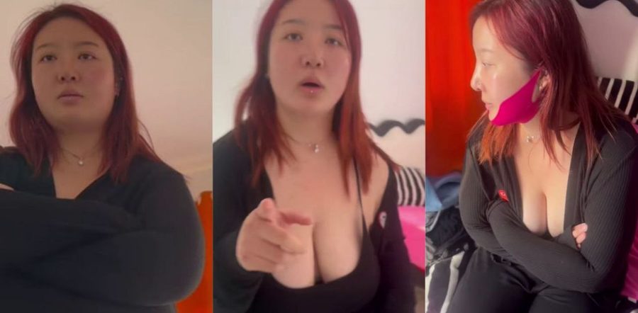火爆捉奸大戏！巨乳木瓜奶已婚少妇出轨偷情被抓 把奸夫藏在阳台上被发现