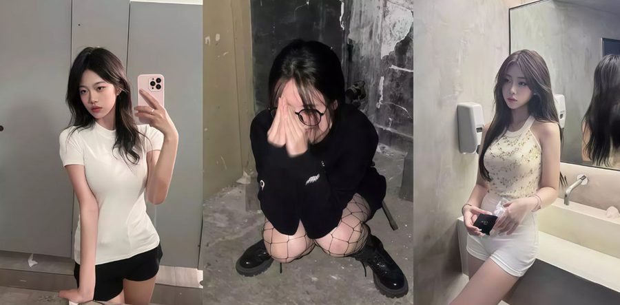 炸裂厕拍 猎奇视频拍到高冷御姐玩调教任务 小穴竟塞着遥控跳蛋 尿线刚止就迫不及待掰穴插回