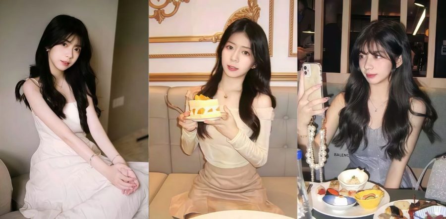 TikTok5.3万粉丝美国留学生网红 陈佩慈 高薪模特面试素颜露奶视频