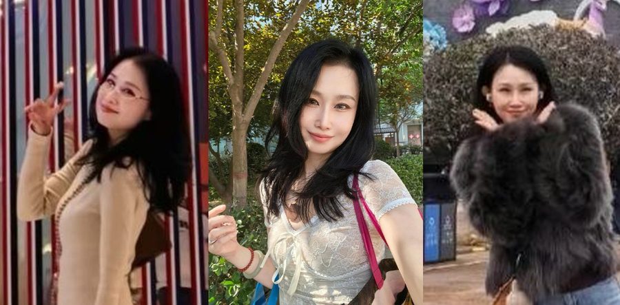 广东湛江成熟风韵黑长直少妇 戴眼罩口球被绑床上 黑网眼情趣丝袜加乳夹蝴蝶结拉扯骚穴多毛湿漉漉