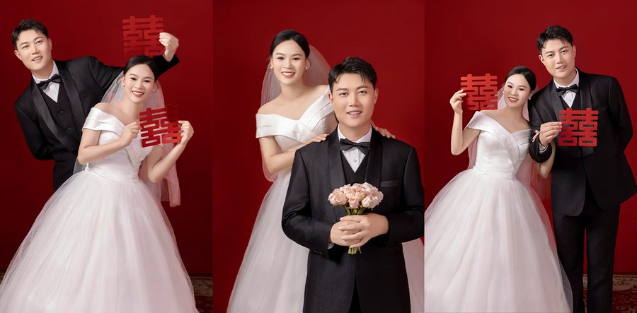 湖南张家界新娘 吴敏 新婚前夜出轨给新郎戴绿帽与炮友激情四射被曝光