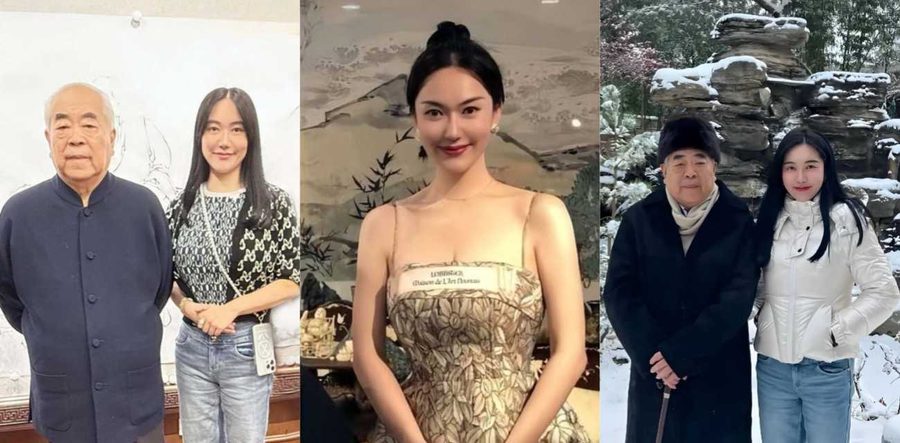 书法界泰斗范曾娶小50岁淫妇 被90后娇妻徐萌与多名情夫 伙同骗走数十亿字画古董 黑历史被扒 出轨视频流出