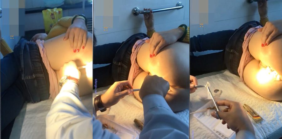 陕西中医药大学附属医院妇二科直播手术！女性患者隐私部位全裸曝光 5万人围观开黄腔弹幕狂刷