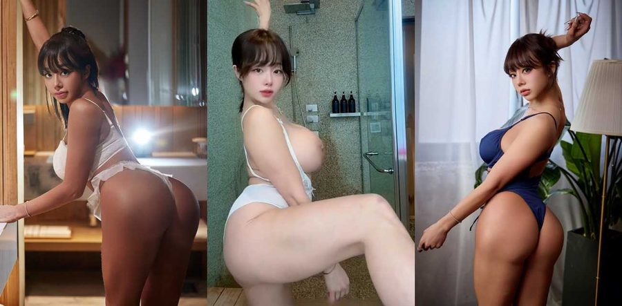 韩国高颜值御姐金昭妍订阅福利 巨乳大乳晕情趣诱惑 炮机插穴自慰新作