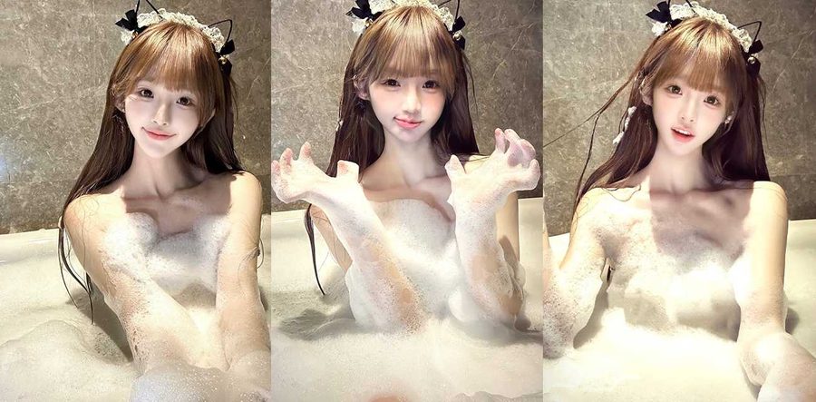 推特福利姬占星猫长腿粉嫩身材反差炸裂 情趣装抠穴含假屌猛插蜜穴 骚姿弄到谁都顶不住
