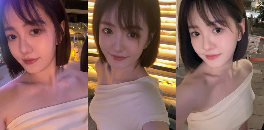 推特极品尤物小小Q 再出户外露出作品 人体彩绘假装衣服公园露出！
