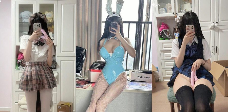 抖音网红悠哉大王大尺度视频流出！粉嫩小毛桃若隐若现看得人心痒难耐！