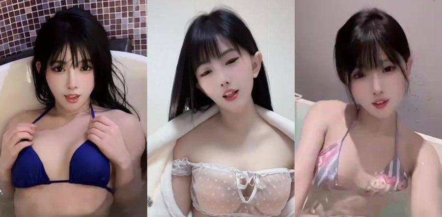 抖音高颜值巨乳网红 桥本有甜 付费定制 情趣无内丝袜露逼露点福利曝光