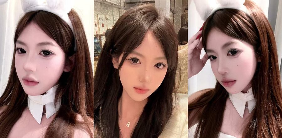 抖音网红云情sama反差炸裂！甜妹变身冷艳女王踩脸训男狗，调教第一现场视频曝光！